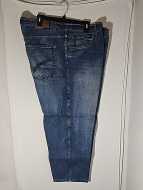 Slim Straight Men's Denim Jeans in Blue